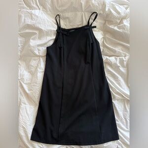 wild fable Black Strappy Slip Dress